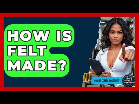 How Is Felt Made? - How It Comes Together