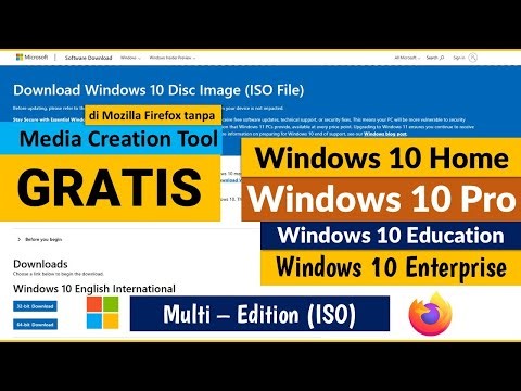 How to Download Windows 10 Without the Media Creation Tool in Mozilla Firefox