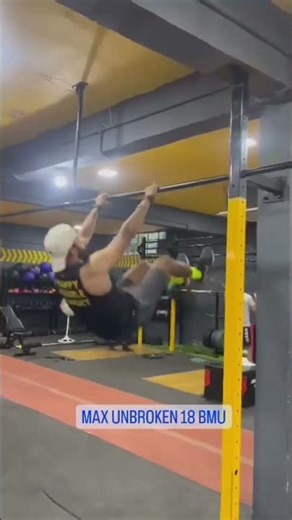 Bar muscle ups unbroken18 reps #crossfit #barmuscleup #gymnast