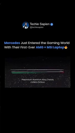 Mercedes Just Dropped a Gaming Laptop… and It’s F1-Level Fast! 🏎️🔥