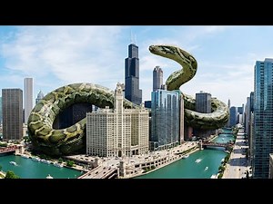 GIANT ANACONDA ATTACK ON CHICAGO: (City under seige)