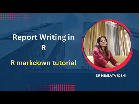 R markdown tutorial | Create a Report Using R markdown in R Studio