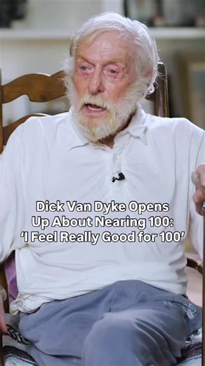 #DickVanDyke shares how he’s made it to almost 100 years old. 🙌 Watch our full interview with the actor in our bio link. | People