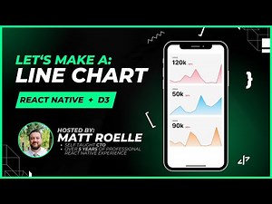 React Native + D3 + react-native-svg: Let's make a line chart from scratch | Step by step tutorial