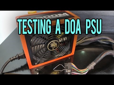 How to Test your Computer Power Supply By Itself - (Test if PSU is DOA)