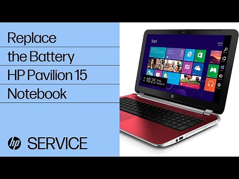 Replace the Battery | HP Pavilion 15 Notebook | HP Support