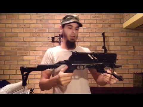 Tactical Self Cocking Repeating Crossbow, Automatic Loading X7 Capacity Magazine System