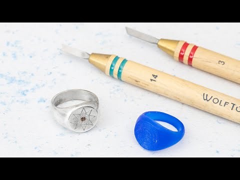 Make a Wax Carved Signet Ring - Part 1