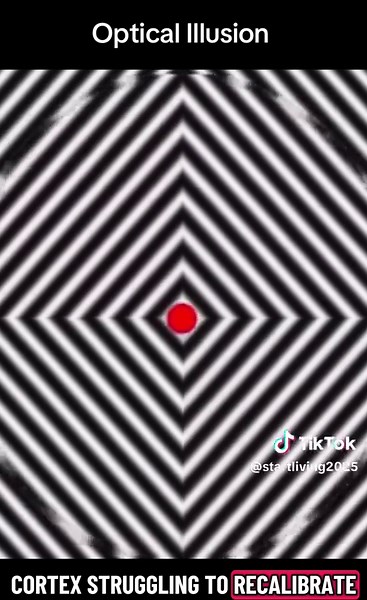 Optical illusion that messes with your brain. A reminder of how easily your senses can be fooled. #opticalillusion #cool #psychology #reality #distorted #foryoupage