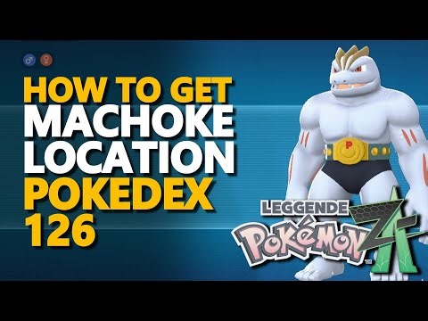 Machoke Location Pokemon Legends Z-A 126
