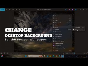 How to Change Desktop Background in Windows 11 | Set Custom Wallpapers & Slideshows
