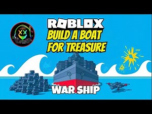 Build TREASURE ROBLOX War Ship Like a PRO!