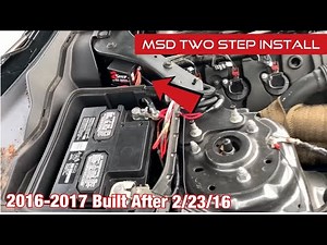 MSD TWO STEP PN 87311 Install on a 2017 Mustang GT!