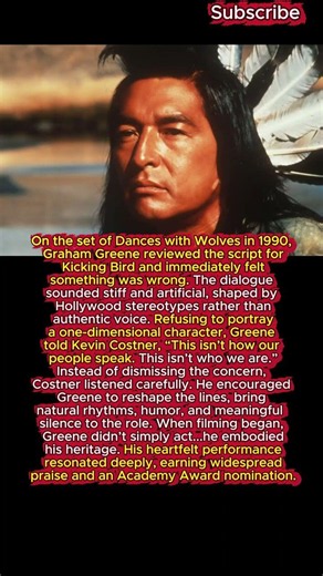 Graham Greene Changed Hollywood History on the Set of Dances with Wolves #celebnews #shorts