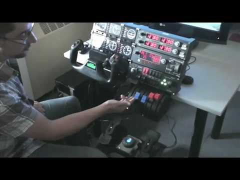 Saitek ProFlight Sim Full Set-up and Demonstration, Part 1