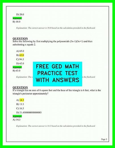 GED Math Practice Test 2026: Solve Every Problem and Pass the Official Exam Today