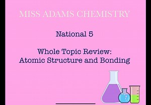 Atomic Structure and Bonding