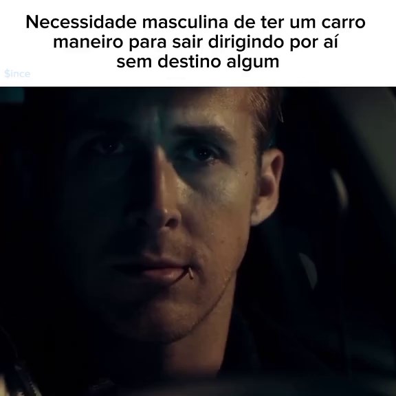 Ryan Gosling e a Necessidade de Sentir a Condução