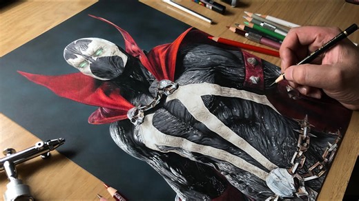 Best Spawn Sketch: How to Draw Mortal Kombat Characters!