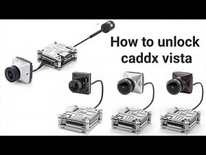 Caddix Vistaをアンロックして電波出力を700mWにする方法。 How to unlock the Caddix Vista for 700mW radio output