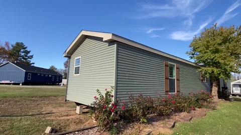 COOLEST single wide mobile home out RIGHT NOW! Prefab House Tour | Chance's Home World