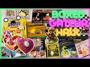 🛍️ Kawaii Boxed Gacha Haul Pokemon, Anime, USJ, Disney & More! 🛍️