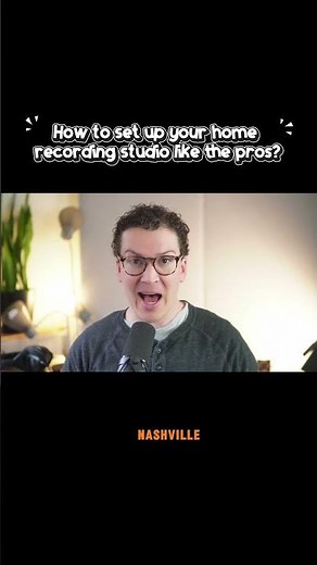 How to set up your home recording studio like a pros?