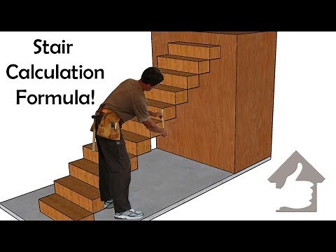 Try This Simple Stair Calculation Formula For Do It Yourself Builders