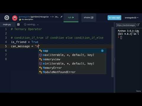 Ternary Operator #python #programming #ternaryoperator #coding #learnpython