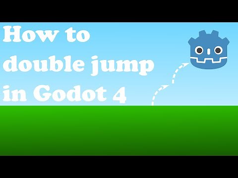How to Double Jump in Godot 4