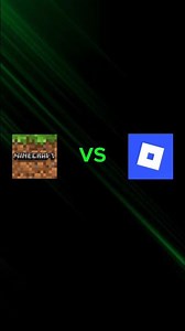 Minecraft vs Roblox who is the best #minecraft #roblox