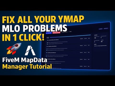 🔥 FIX ALL YOUR YMAP MLO PROBLEMS in 1 CLICK! 🚀 (FiveM MapData Manager Tutorial)