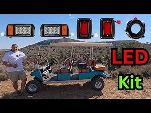 Golf Cart LED Lights Full Install