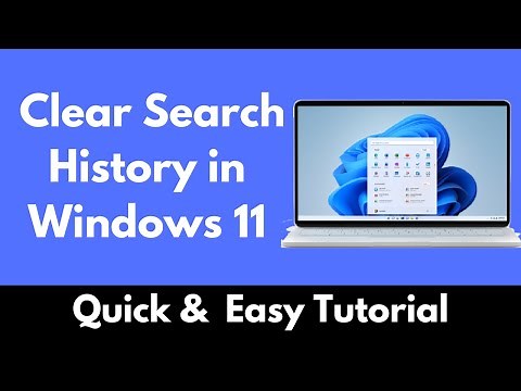 How to Clear Search History in Windows 11