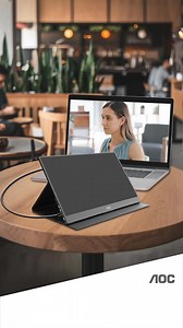  New Launch: Portable Monitor 16T10 – The Perfect Second Screen for Your Laptop!   USB-C Plug & Play – Connect instantly, no extra setup needed!  Game, Work & Travel – Your ultimate multitasking companion.  Built-in Speakers – Enjoy immersive sound anywhere.  Slim, Lightweight & Portable – Take your second screen anywhere with ease! Upgrade your productivity and entertainment now! ✨ #PortableMonitor #SecondScreen #workanywhere ere #GameOnTheGo | AOC | Facebook