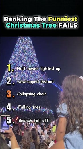 Ranking The Funniest Christmas Tree FAILS