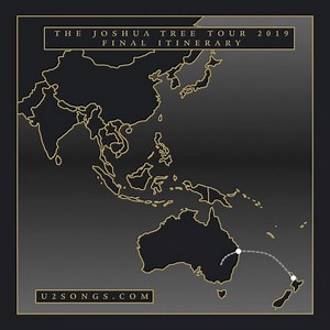 125 reactions · 17 shares | U2's The Joshua Tree Tour 2019 is now fully revealed. The tour will start in Auckland, NZ in November, and will finish in Mumbai, India in December. More information about the full tour available here: https://www.u2songs.com/shows/joshuatree2019 | U2Songs.com | Facebook