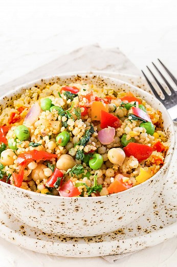 Moroccan Spiced Vegetable Couscous