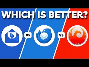Blue Mail Vs Thunderbird Vs Betterbird | Which Email Client Software Is Better in 2025?