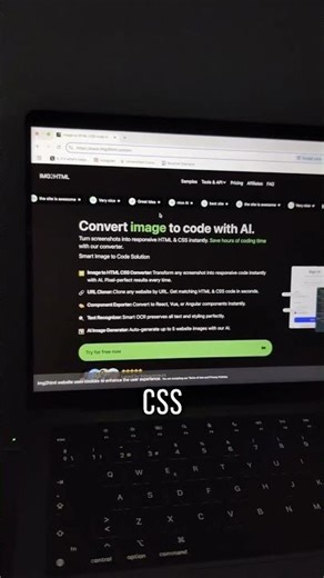 Transform Designs to Code: AI Converts Images to HTML Instantly!