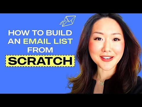 HOW TO BUILD AN EMAIL LIST FROM SCRATCH (0 TO 15,000+ EMAIL SUBS!)