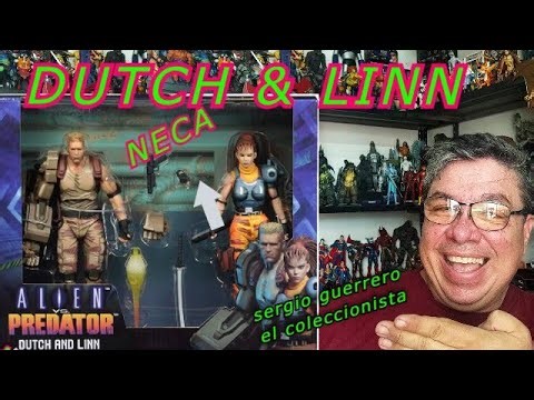 NECA DUTCH & LINN Alien vs Predator Arcade 2 Pack Review Sergio Guerrero The Collector