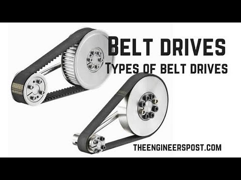 Belt Drive | Types of Belt Drives