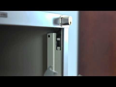 HON F26 Vertical File Cabinet Lock Kit Remove & Install