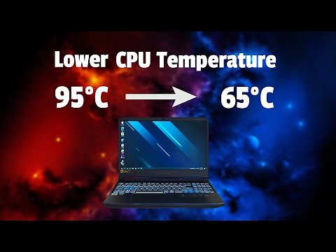 How To Fix High CPU Temperatures For ANY Laptop