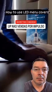 Marketing Comanda 🎯 Led menu cover, menu iluminado, bar, restaurante, marketing, inovação, tecnologia, clientes, vendas, pratos. #ledmenucover #empreendedorismo #inovacao #marketingdigital #restaurante #empreendedorismodigital | Professor Favoretto - Empreendedorismo Digital