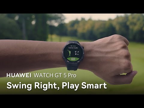 HUAWEI WATCH GT 5 Pro - Swing Right, Play Smart