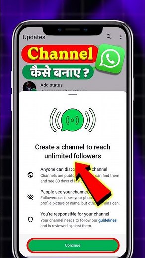 Whatsapp Channel Kaise Banaye | How To Create Whatsapp Channel | how to make whatsapp channel