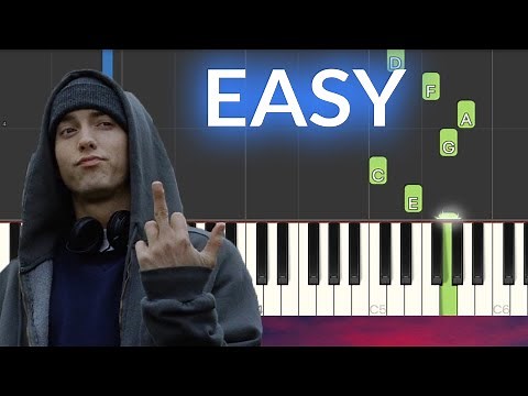 Eminem - Lose Yourself EASY Piano Tutorial