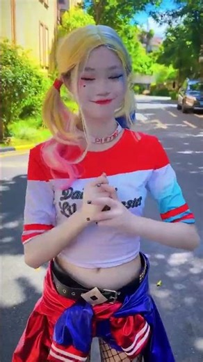 Harley Quinn saved money to buy a police officer a motorcycle!